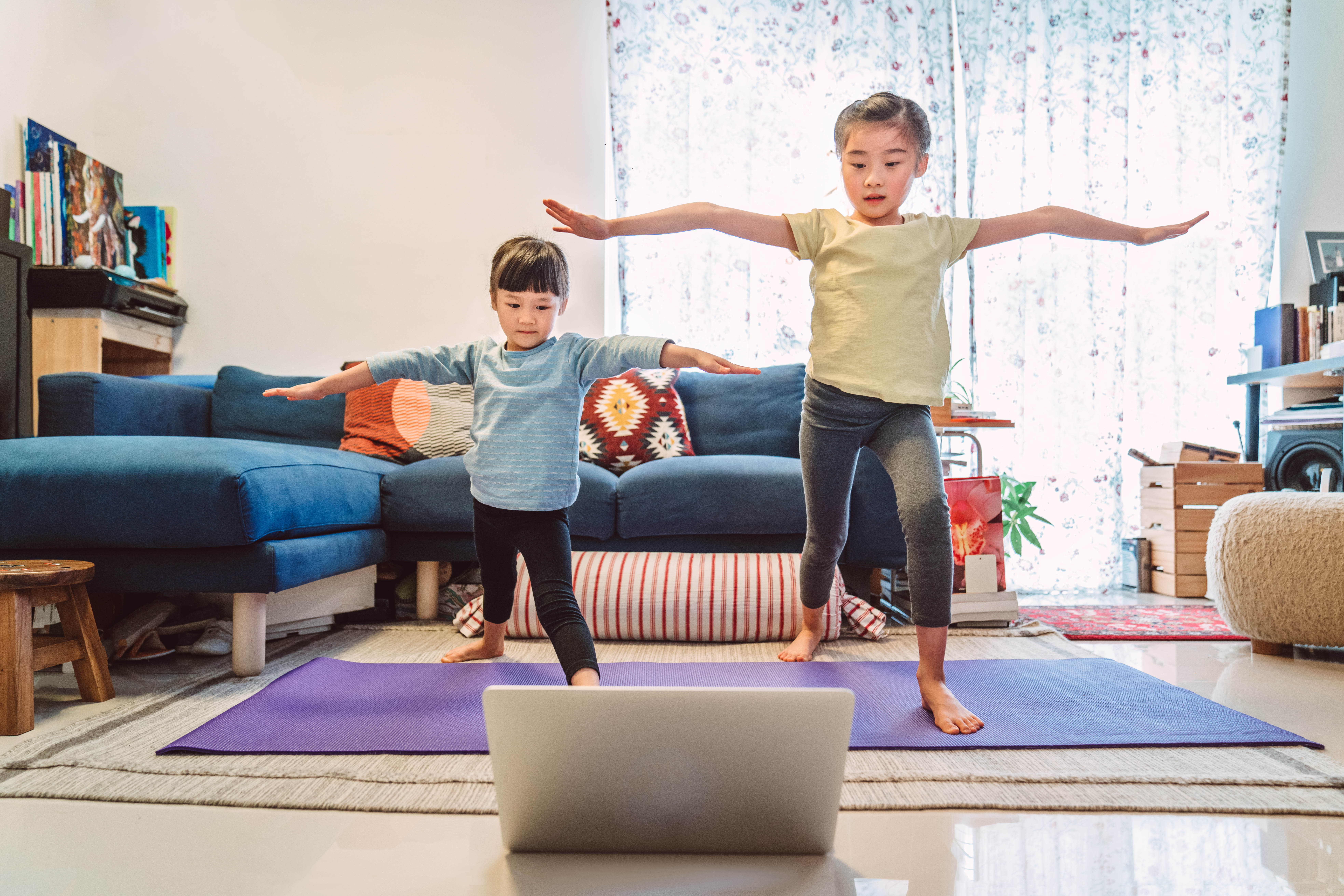 Kids using YMCA360